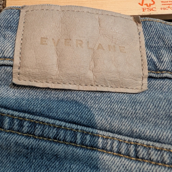 Everlane Original Cheeky Jeans, Light Wash, Women's 28 - Picture 6 of 7